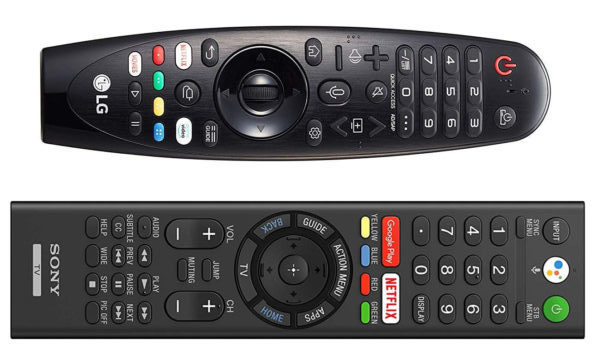 LG Magic Remote vs Sony Voice Remote 2019