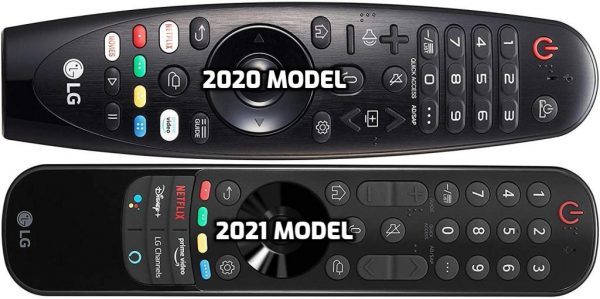 LG Magic Remote 2020 vs 2021